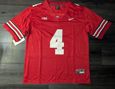🚨 Jeremiah Smith #4 Ohio State Buckeyes Stitched Jersey