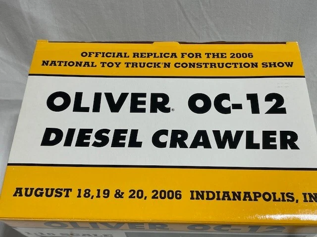 SpecCast Oliver OC-12 Diesel Crawler, 2006 National Toy Truck'n Construction NIB - Image 4 of 4