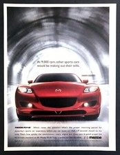 2005 Mazda RX-8 Coupe photo "Truly a Sports Car Like No Other" vintage print ad