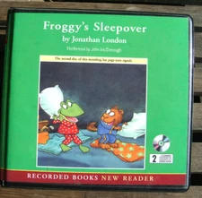 Froggy's Sleepover ~2 Audio CDs 2006~ London Children's Frog Sleep Friends 💿
