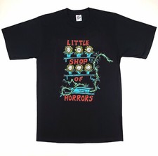 VTG Little Shop of Horrors shirt Large 90s black movie tee Audrey plant USA Made