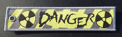 Schlüsselanhänger ''DANGER'' - 13 x 2,8 cm