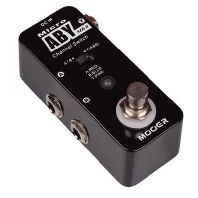 Mooer Micro Compact 'Micro ABY MK2' Channel Switch Pedal, ABYMK2