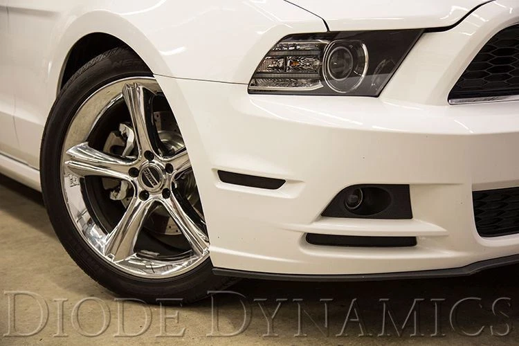 Mustang 2010-2014 LED luces de señalización delanteras y traseras ahumadas diodo dinámico Foto 2 de 4