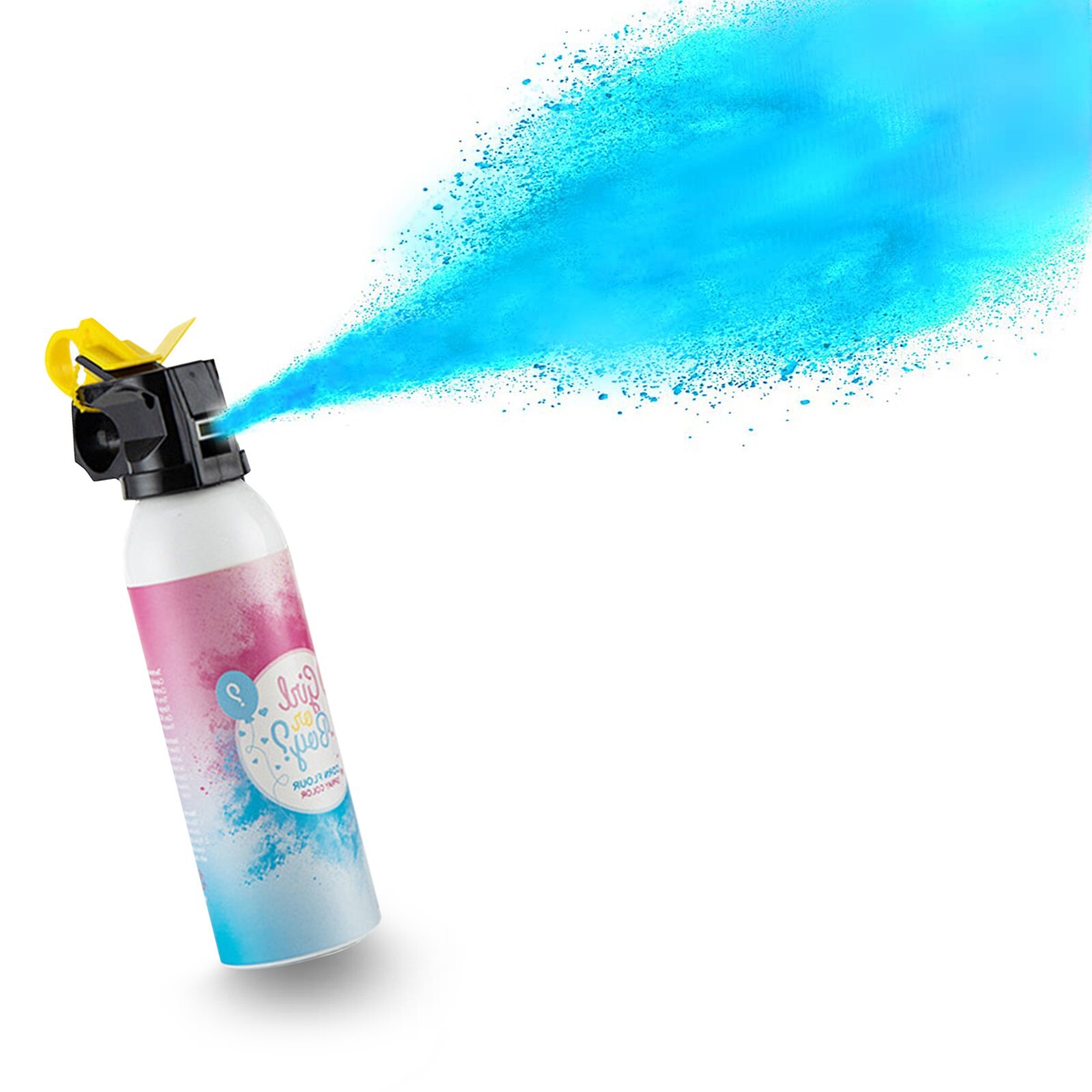 Smoke Popper Gender Reveal Powder Cannon Baby Boy Blue Girl Pink Baby