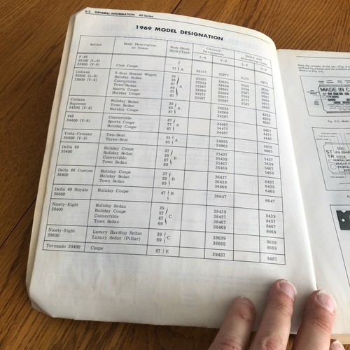 1969 Oldsmobile Chassis Service Manual Paperback - Picture 9 of 14