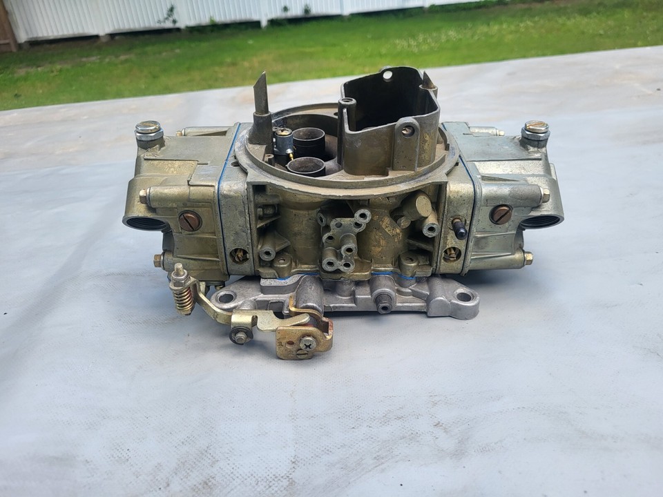 Holley 750 cfm Double Pumper Carburetor 9379 Carb Racing Annular