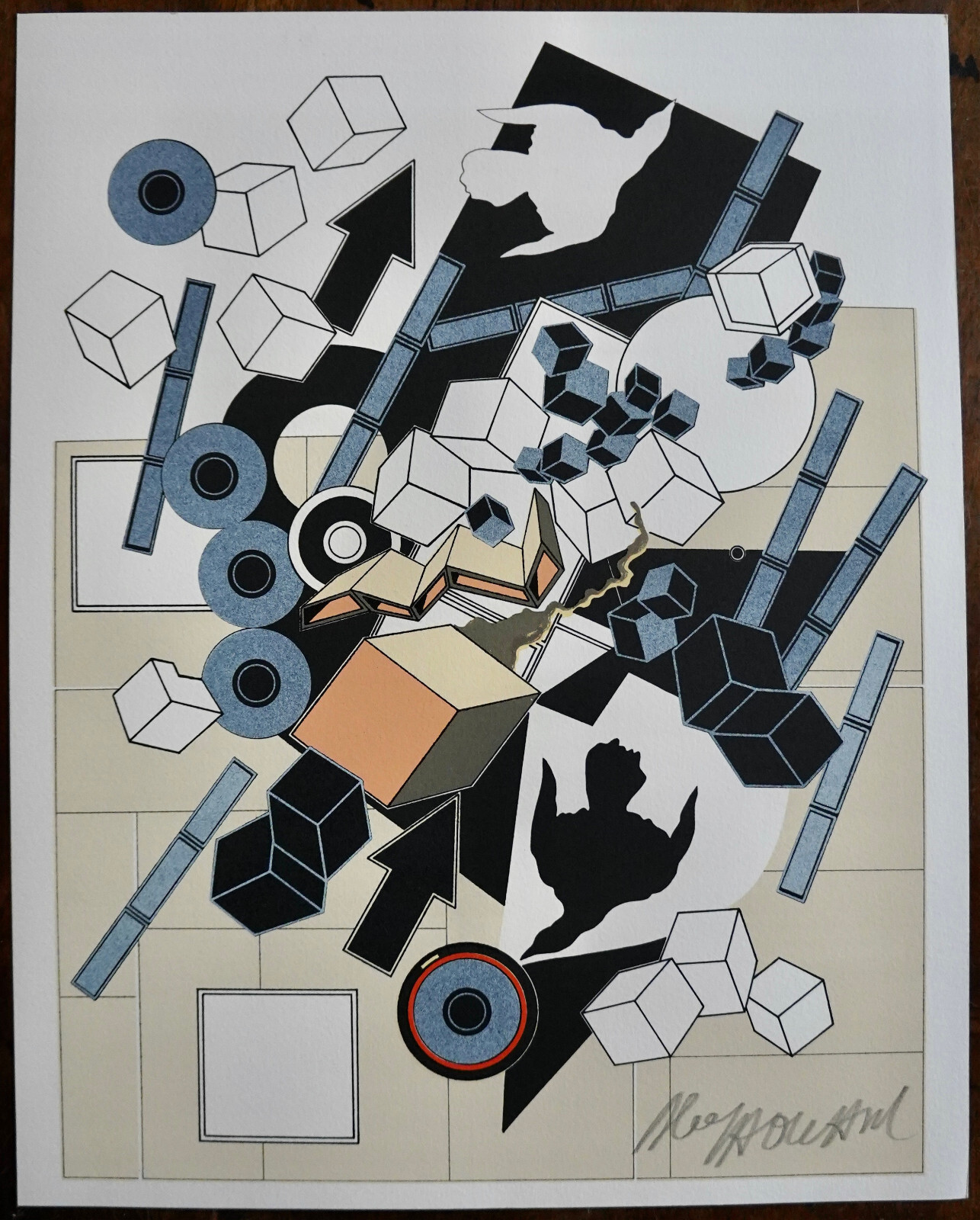 LE YAOUANC L'EAU 1978. Litho. originale Signée