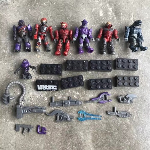 Halo Mega Bloks Set 97205 Collectors Edition Pack 100% Complete RARE
