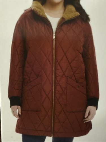 New Weatherproof Vintage Women’s Quilted Puffer Coat, Red, Size XL Pockets NWT - Picture 12 of 12
