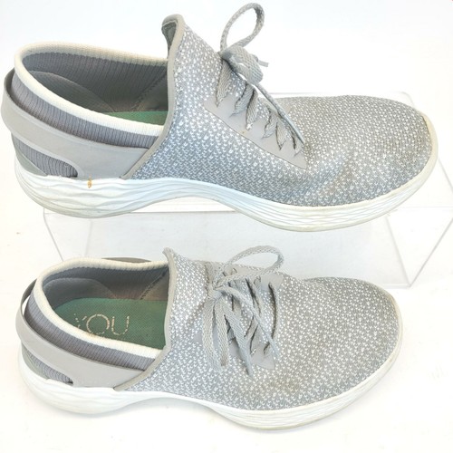 Skechers You Inspire Womens Shoes 14950 Inspire Slip On Sneaker Grey Size 6.5. - Picture 2 of 6