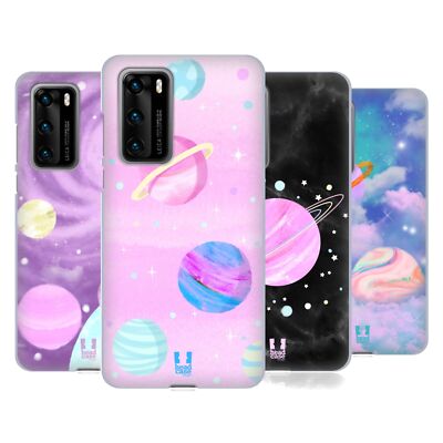 HEAD CASE DESIGNS PASTEL SPACE SOFT GEL CASE FOR HUAWEI PHONES 4