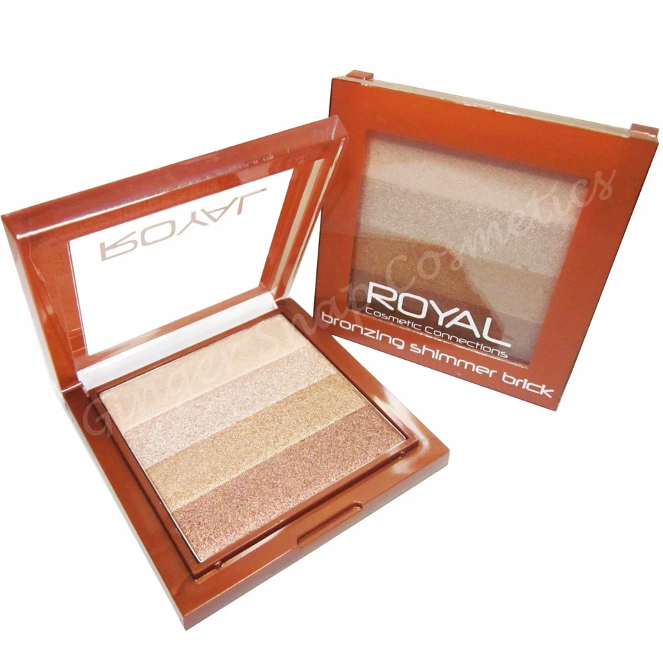 Royal Bronzer Bronzing Brick Stripy Shimmer Powder Bronze & Highlighter Contour - Image 2 of 3
