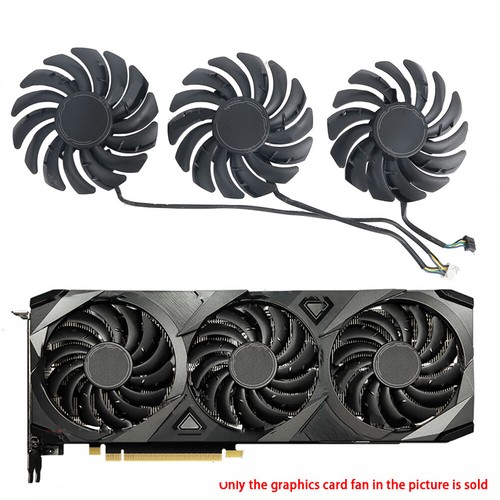 85mm For Graphics Card Fan MSI RTX3070 3080 3090 24GB VENTUS 3X OC - Afbeelding 2 van 11