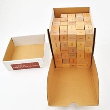 CDE Candocubes Synthetic Phonetic Wooden Reading Blocks - UK Edition
