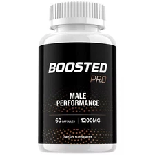 BOOSTED PRO Capsules - Natural Energy Boost, Endurance, Male Performance Support