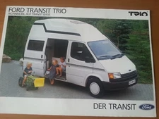 Ford Transit Trio recreational vehicle, 1986, 2 pages