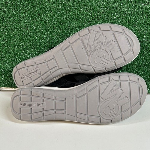 Walking Cradles Spencer Sandals Comfort Slingback Leather Black Womens 11 M - Picture 8 of 12