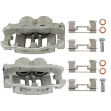 LABLT Front LH & RH Brake Calipers w/ Bracket For 2003-11 Ford Grand Marquis