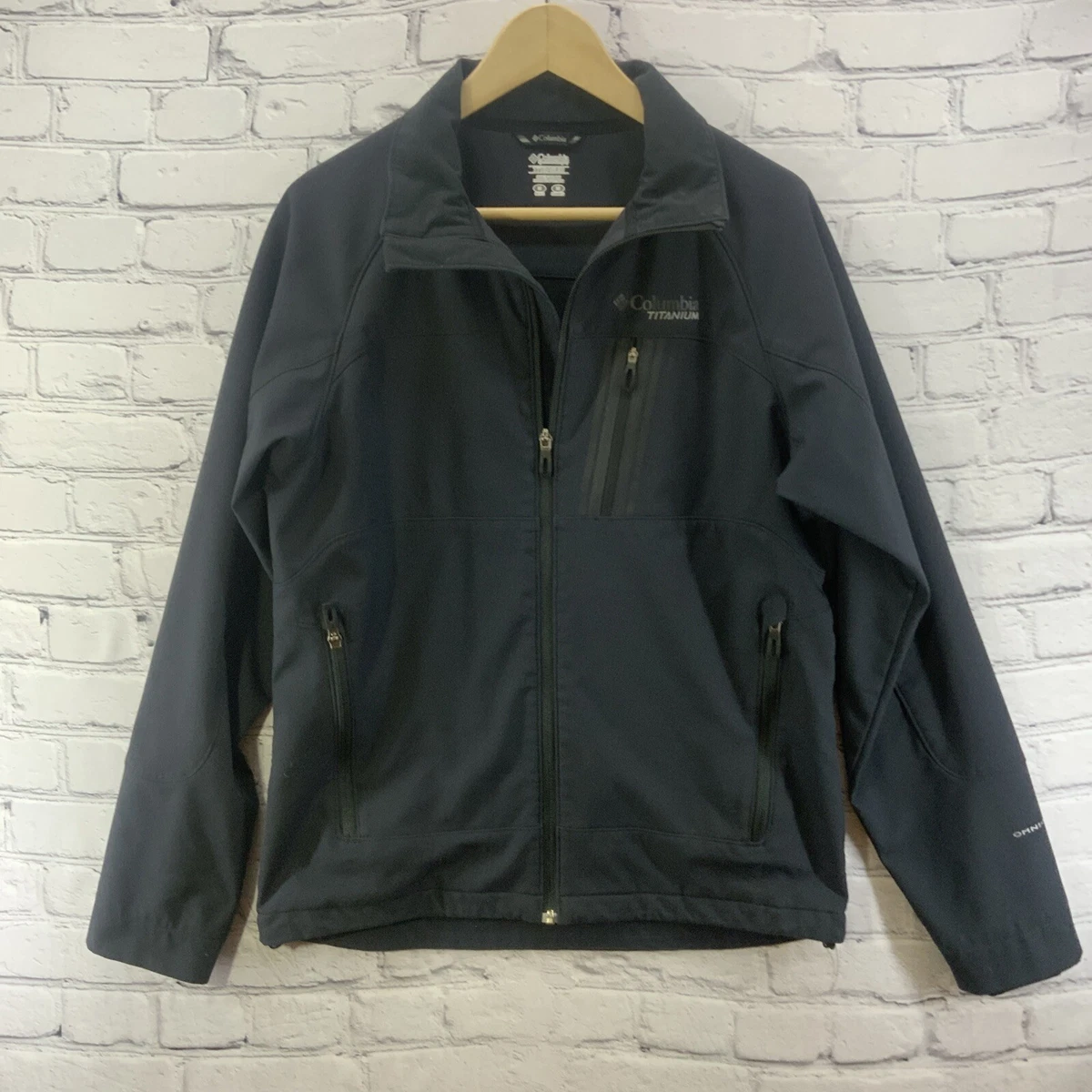Columbia titanium clearance black jacket