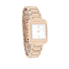 Timex Square Classic T2P405 Ladies Crystal MOP Rose Gold Bracelet Quartz Watch