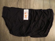 womens jockey lot/6 no pantyline promise black hip brief panties, sz 5/S, NWT