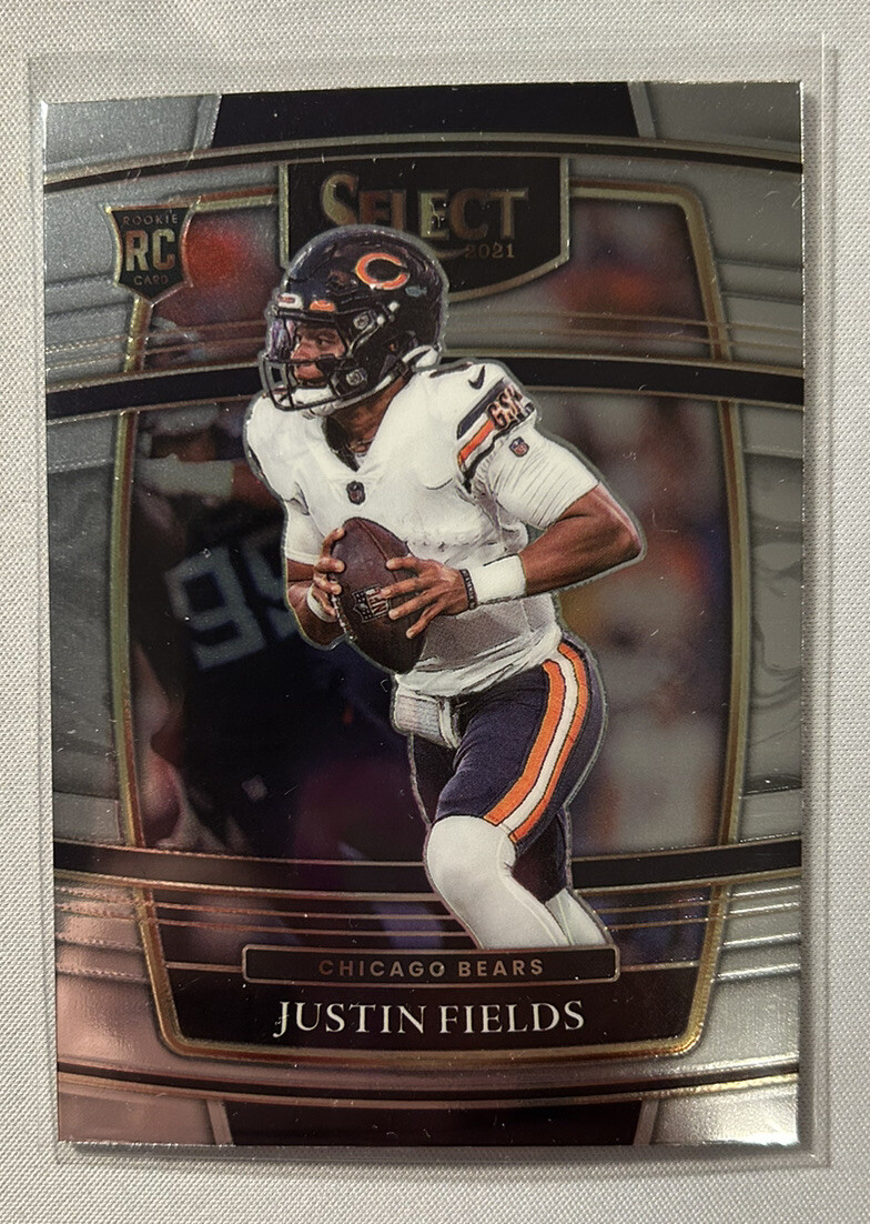 2021 Panini Select JUSTIN FIELDS #50 Concourse Level RC Rookie Card Base Bears