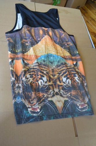 Nuff Men's Multi Color BattleKat Tank Top - Picture 2 of 3