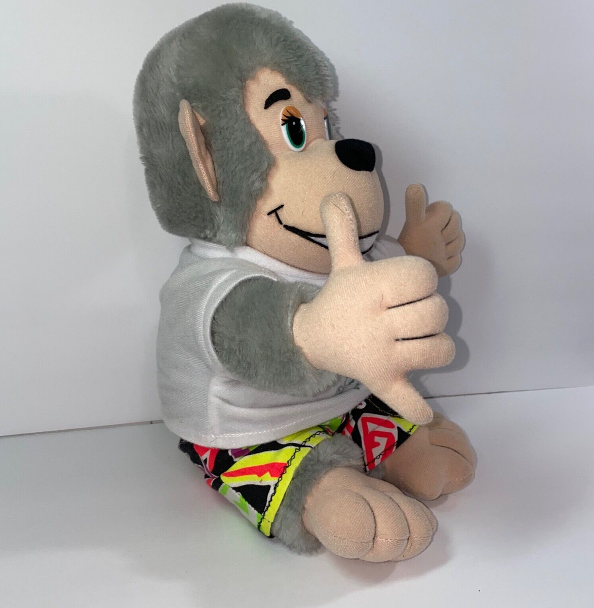 Maui Monkey Shaka Good Luck Thumbs Up Hawaii Plush Stuffed Animal