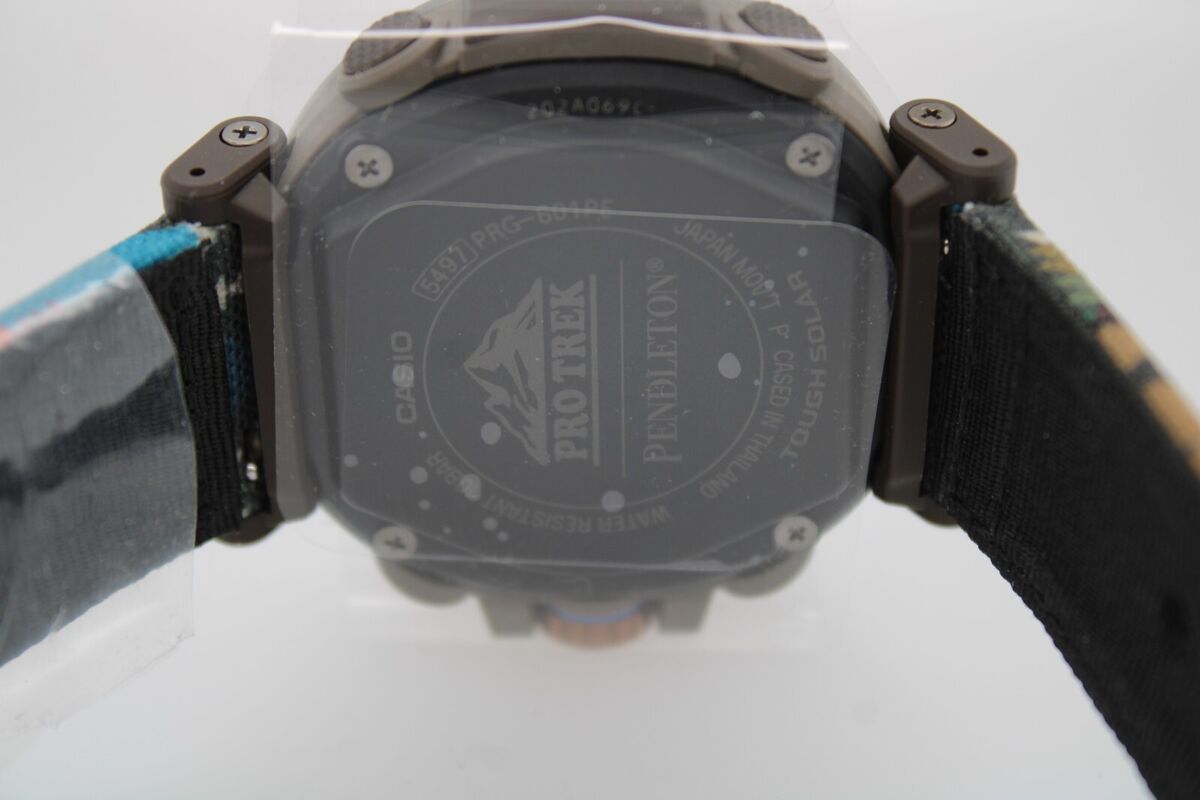 CASIO PRO TREK PRG-601PE-5JR Pendleton Solar Analog Digital CASIO PRO TREK PRG-601PE-5JR Pendleton Solar Analog Digital
