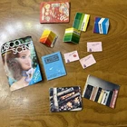 Vintage Barbie Kissing Envelopes, Blue English Book, Mini Books Collection