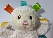 Taggies Sherbet Sheep Lamb Soft Bean Bag Lovey Plush Stuffed Animal 2015