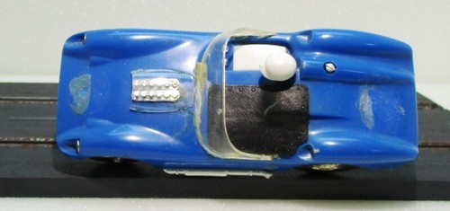 Vintage Meccano Circuit24 Schlitz Rennen Auto - Blau Ferrari TR60 - Sehr Selten - Picture 4 of 8