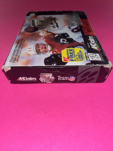 NFL Quarterback Club 96 (SNES) - CIB Complete in Box with Poster Super Nintendo - Picture 7 of 9