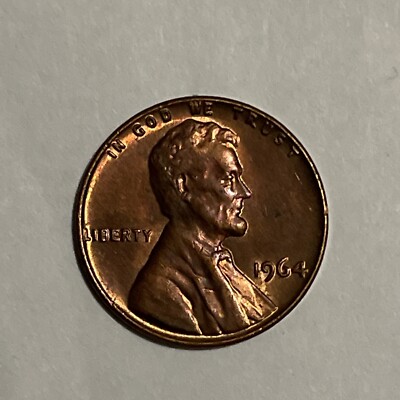 1964 Lincoln Penny With L in Liberty On Edge Error No Mint Mark | eBay