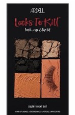 Ardell Eye & Lip Palette is a makeup kit eyeshadow, lipstick, and false lashes.