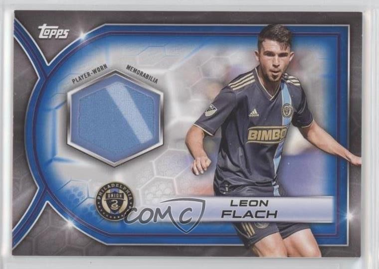 2023 Topps MLS Relics Blue 42/199 Leon Flach #R-LF n0c