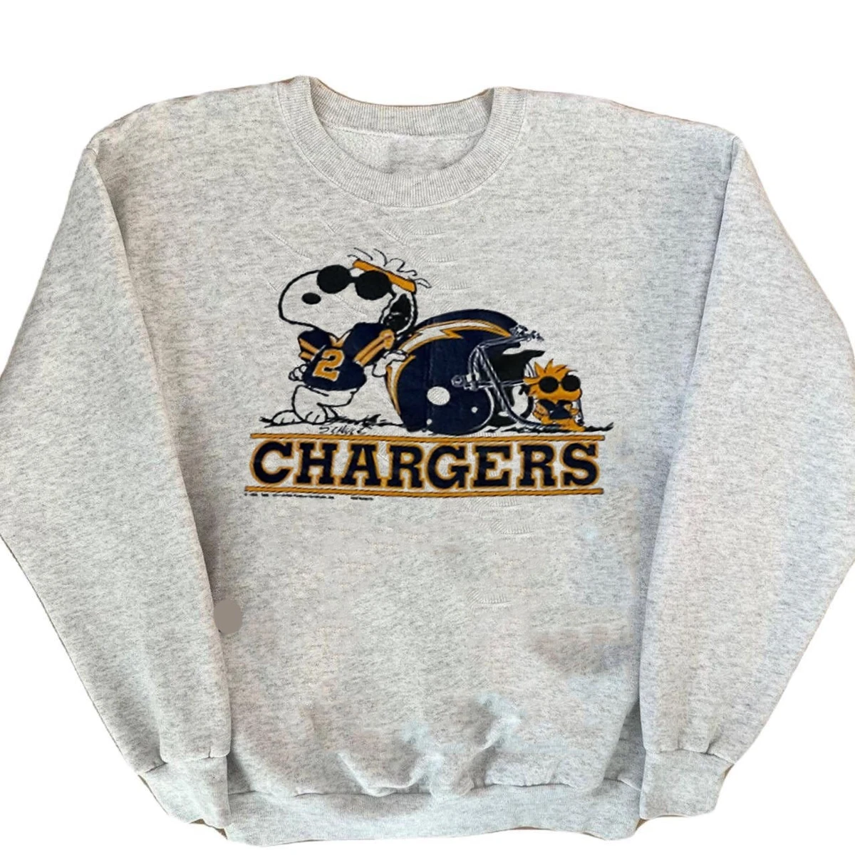 Vintage Chargers Chargers Sweater Youth San Diego Chargers Navy