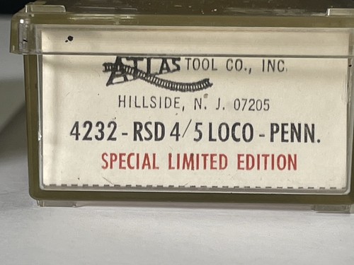 N Scale Limited Edition RSD 4/5 Atlas Pennsylvania