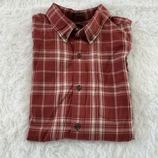 Eddie Bauer Short Sleeve Classic Fit 2xl Button Down Mens Shirt