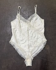 Vintage Victorias Secret Fairy Floral Coquette Teddy Romper One Piece