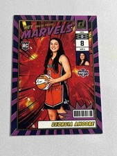 2025 Panini Donruss WNBA Net Marvels #17 GEORGIA AMOORE Purple Press Proof