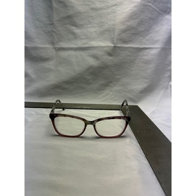 Ann Taylor Petite Eyeglasses ATP812 C03 Marbled Purple Grey Cat Eye Frames