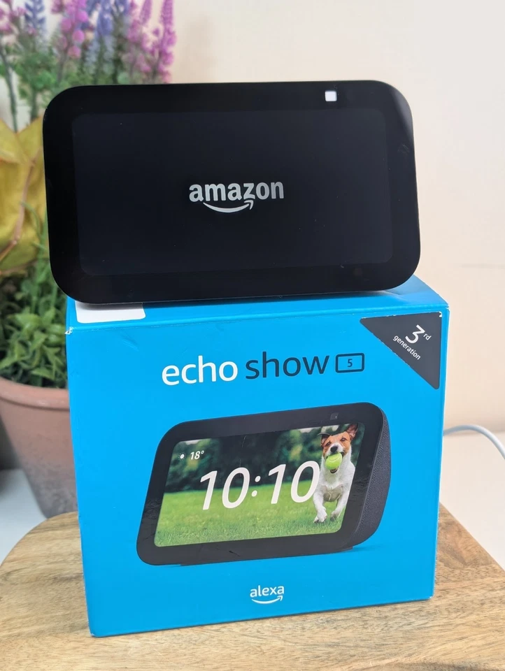 Amazon Echo Show 5 3. Generation Alexa Smart Display Lautsprecher - Schwarz