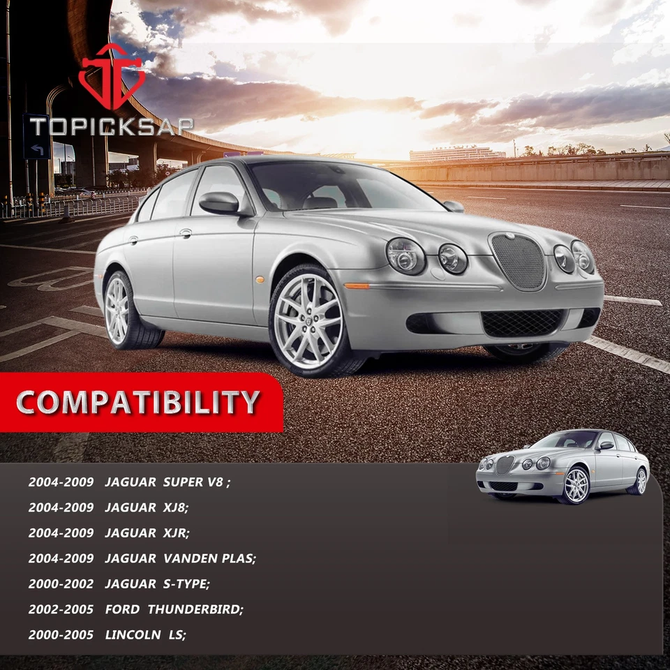 For 2004-2009 Jaguar Super V8, Vanden Plas XJR XJ8 Front Upper Control Arms - Image 2 of 4