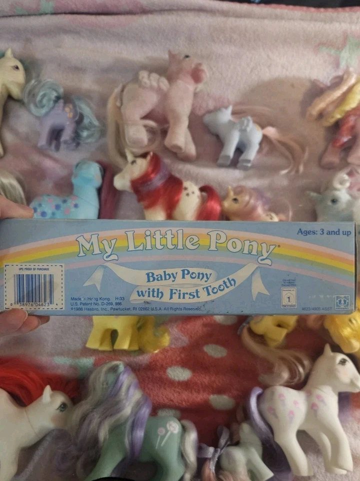 Lote de 22 Primeira Geração My Little Pony - Geração 1 - Night Glider - Yum Yum - Novo Na Caixa - Imagem 4 de 4