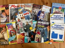 16 x Verschiedene Strickhefte - 1980er / 1990er - Constanze - Neue Mode etc.