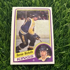 1984 Topps #67 Bernie Nicholls Los Angeles Kings H19