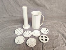 Nudelmaschine Pasta Maker  Nudelfee Teig Pastamaschine Manuell 7 Aufsätze 