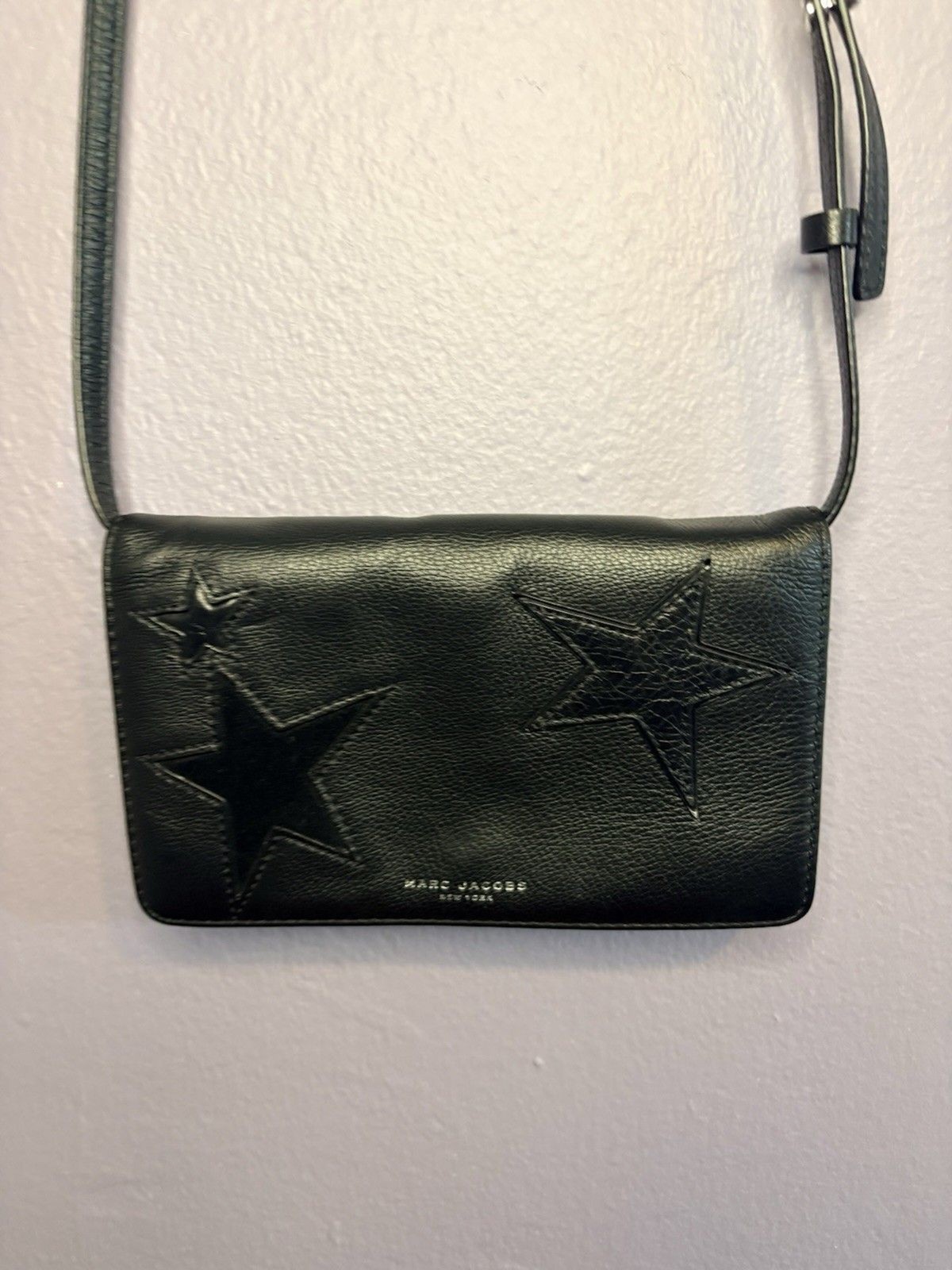 Authentic Marc Jacob’s Patchwork Shoulder Bag Lea… - image 1